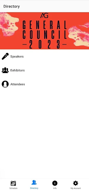 AG Events Screenshot 1