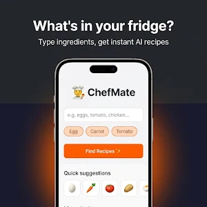 ChefMate: AI Recipe Assistant Screenshot 0