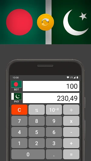 Bangladesh Taka/Pakistan Rupee Screenshot 0