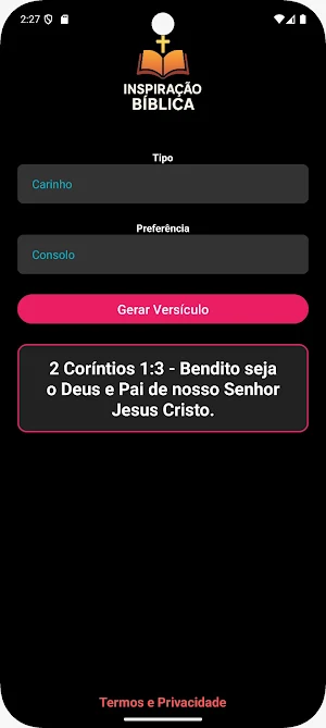Inspiração Bíblica Screenshot 3