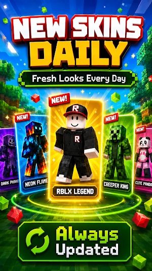 Roblox skins for Minecraft PE Screenshot 2