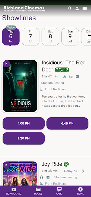 Richland Cinemas Screenshot 1