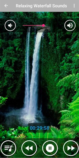 Relaxing Waterfall Sounds for Sleep Screenshot 0