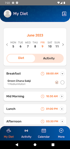 DietBMR Screenshot 3