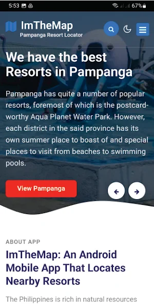 ImTheMap: Resort Locator App Screenshot 2
