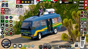 Real Mini Coach: Bus Game 3D Screenshot 3