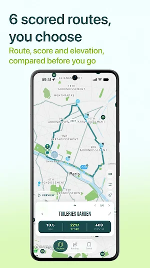 RunninParis - Running Routes Screenshot 2