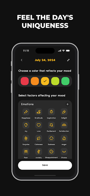 MoodJourney: Emotions Tracker Screenshot 1