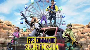 FPS Commando Secret Mission - Real Shooting Games Screenshot 0