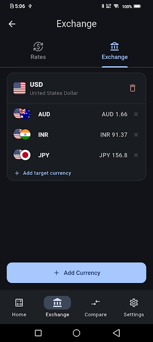 Global Currency Converter Screenshot 3