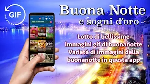 Gifs Good Night & Sweet Dream Italian Love Screenshot 0