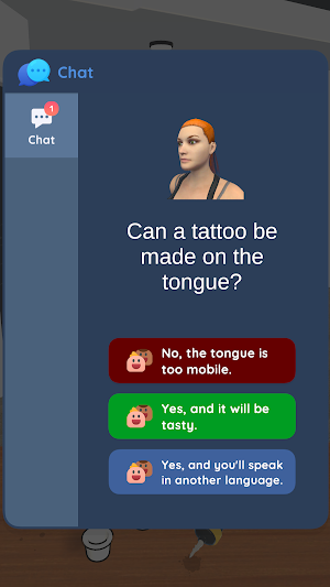 Tattoo Crazy Artist ASMR Screenshot 1
