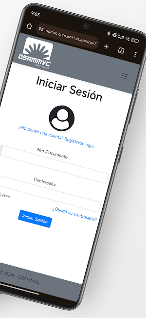 OSAMM Móvil Screenshot 1