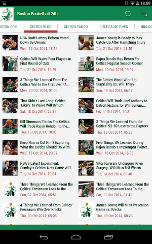 Boston Basketball 24h Screenshot 3