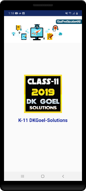 Account Class-11 Solutions (D K Goel) 2019 Screenshot 0