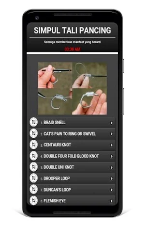 Rope knot Fishing Screenshot 1