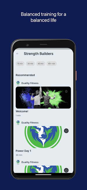 Duality Fitness Screenshot 3