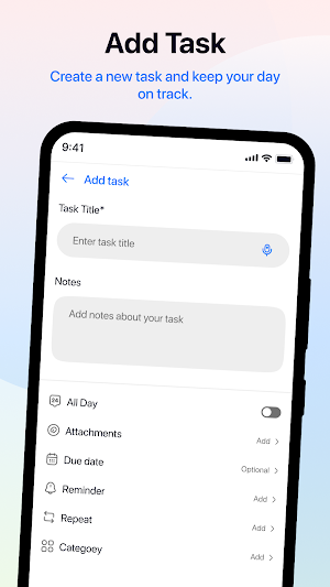 Tasklyst - Daily ToDo Planner Screenshot 2