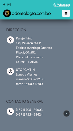 Clinica Dental Odontologia.com Screenshot 2