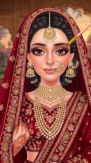 Bridal Dress Up- Fashion Game Screenshot 1