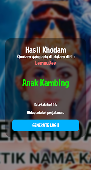 Cek Khodam Indonesia Screenshot 2
