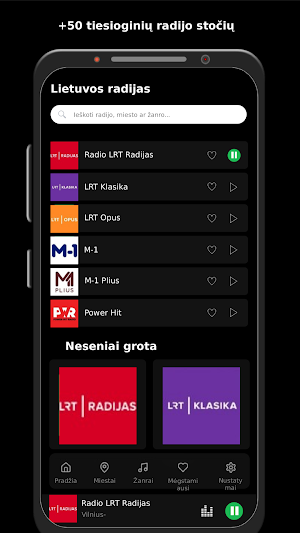 Lietuvos radijas Screenshot 0