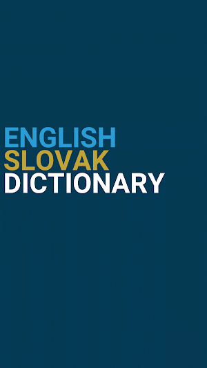 English : Slovak Dictionary Screenshot 0