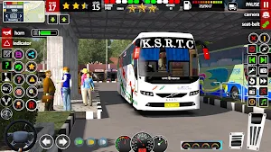 Coach Bus Driving Games 3D Screenshot 3