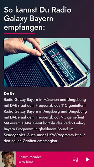 Radio Galaxy Bayern Screenshot 2