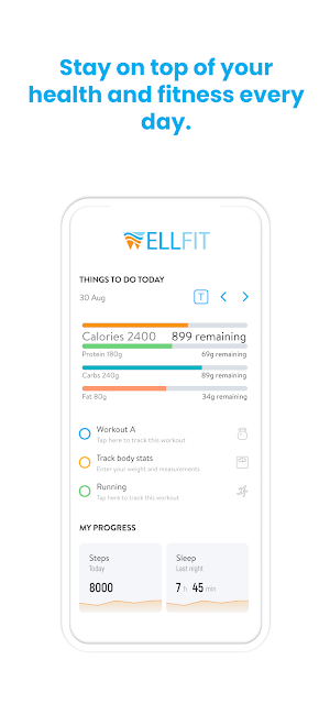 WellFit Online Screenshot 1