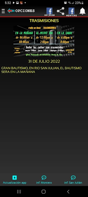 Radio La Uncion De Dios Screenshot 2