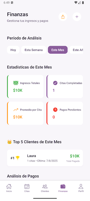 Beauty Control - Agenda y Cita Screenshot 3