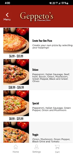Geppeto's Pizza Screenshot 2