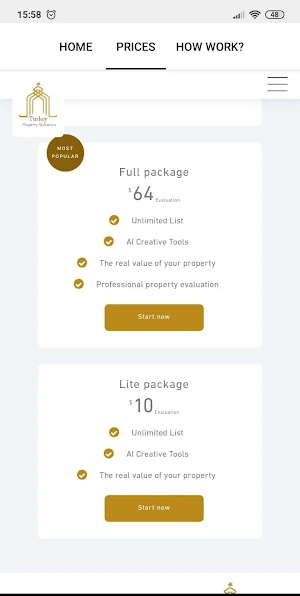 Turkey Property Valuation Screenshot 1