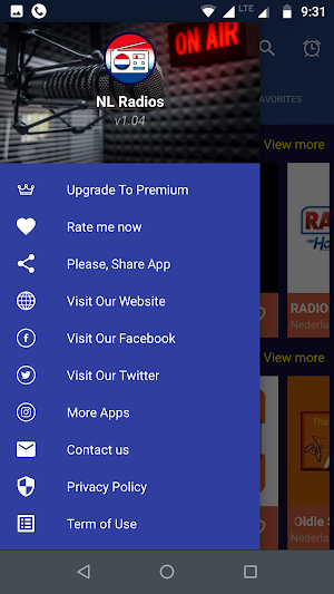 NL Radio: Netherlands Radios Screenshot 1