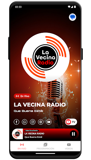 La Vecina Radio Screenshot 1
