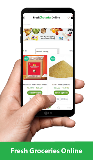 Fresh Groceries Online Screenshot 1