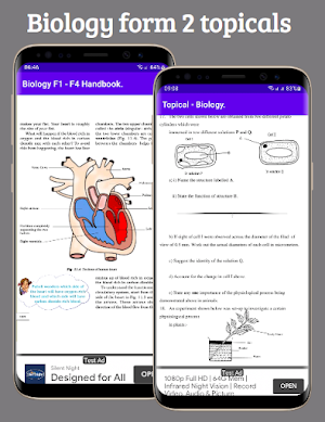 Biology: form 1 -4 topicals. Screenshot 1