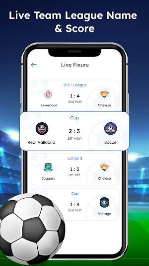 Football Live Score & Comment Screenshot 2