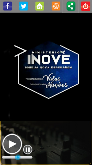 Web Rádio Gospel Inove Capela Screenshot 1