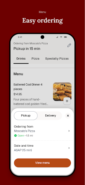 Moscato's Pizza Screenshot 2