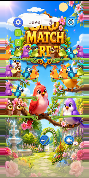 Bird Match Garden Screenshot 2