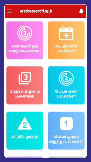 Tamil Numerology  - எண் கணிதம் Screenshot 0