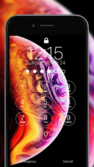 Lock Screen iOS 13  - HD Wallpapers Screenshot 0