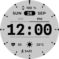 Clear Type - watch face