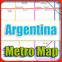 Argentina Metro Map Offline