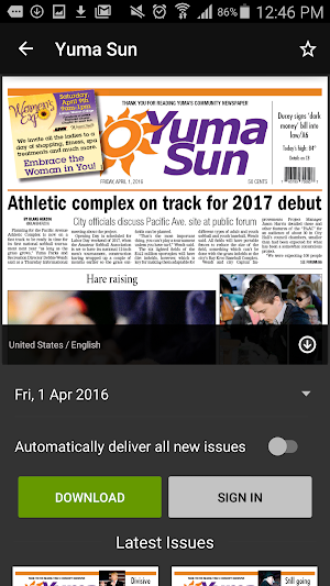 Yuma Sun Screenshot 2
