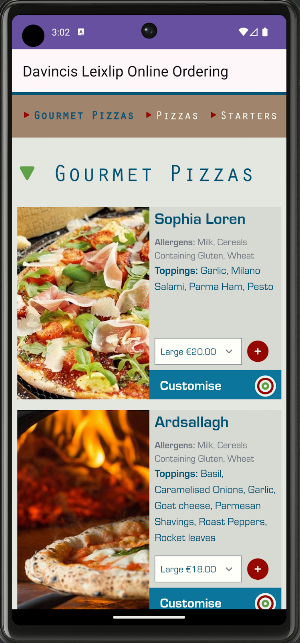 Davincis Online Screenshot 1
