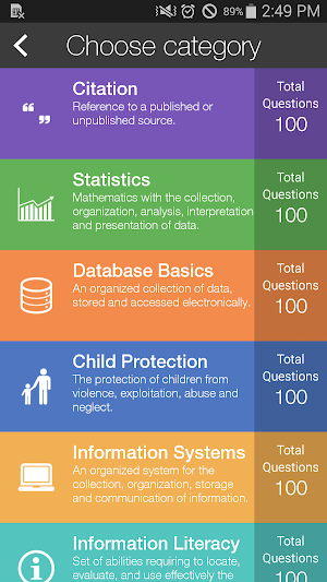 Librarianship Exam StudyToken Screenshot 2