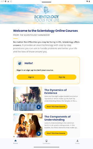Scientology Tools for Life Screenshot 3